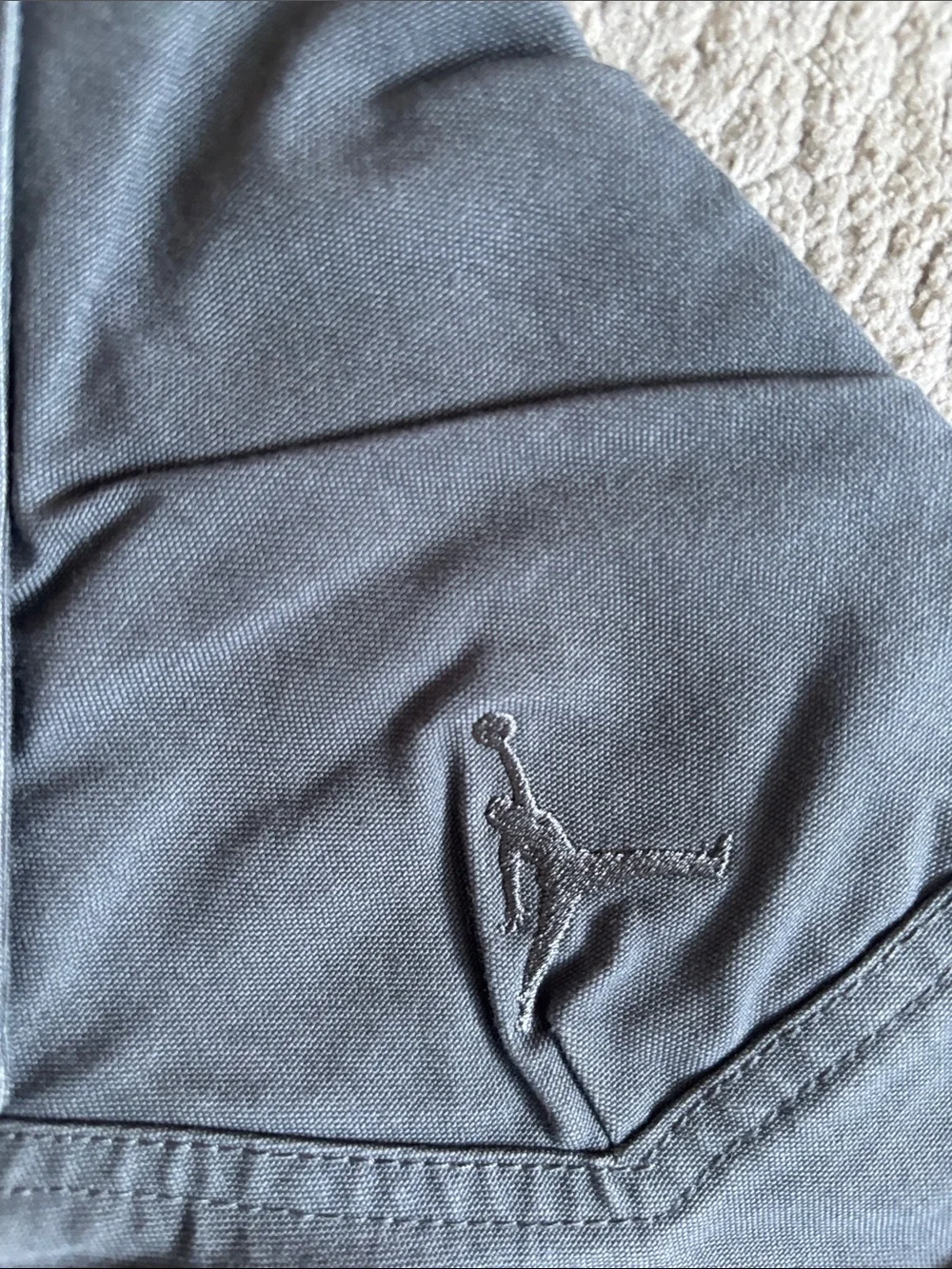 Jordan Men’s Gray Cargo Pants with Utility Pockets